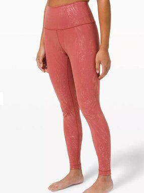 New Lululemon Wunder Under HR Tight 28" Shine